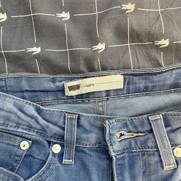 Levi’s Skinny Mid Rise Legging Jeans Size 27 - Picture 2 of 6